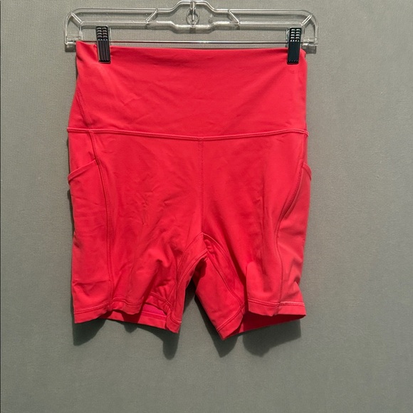 NWOT Lululemon Align High Rise Short 6" Double Lined Nulu Size 8 Lipgloss LIPG - Picture 2 of 4